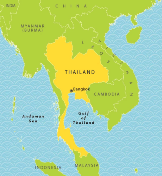 Thailand's strategic location